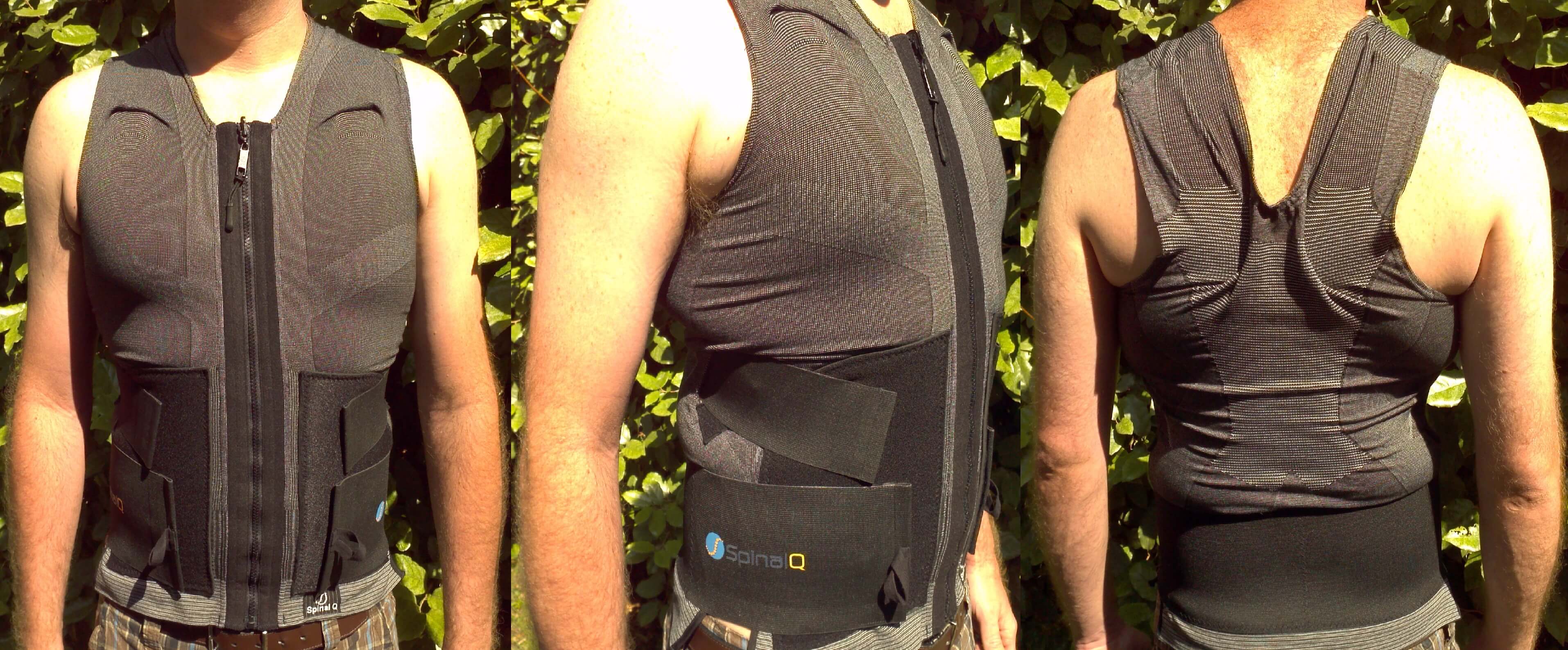 ALIGNMED Posture Shirt 2.0 Zipper - Mens - White - XS : : Health &  Personal Care